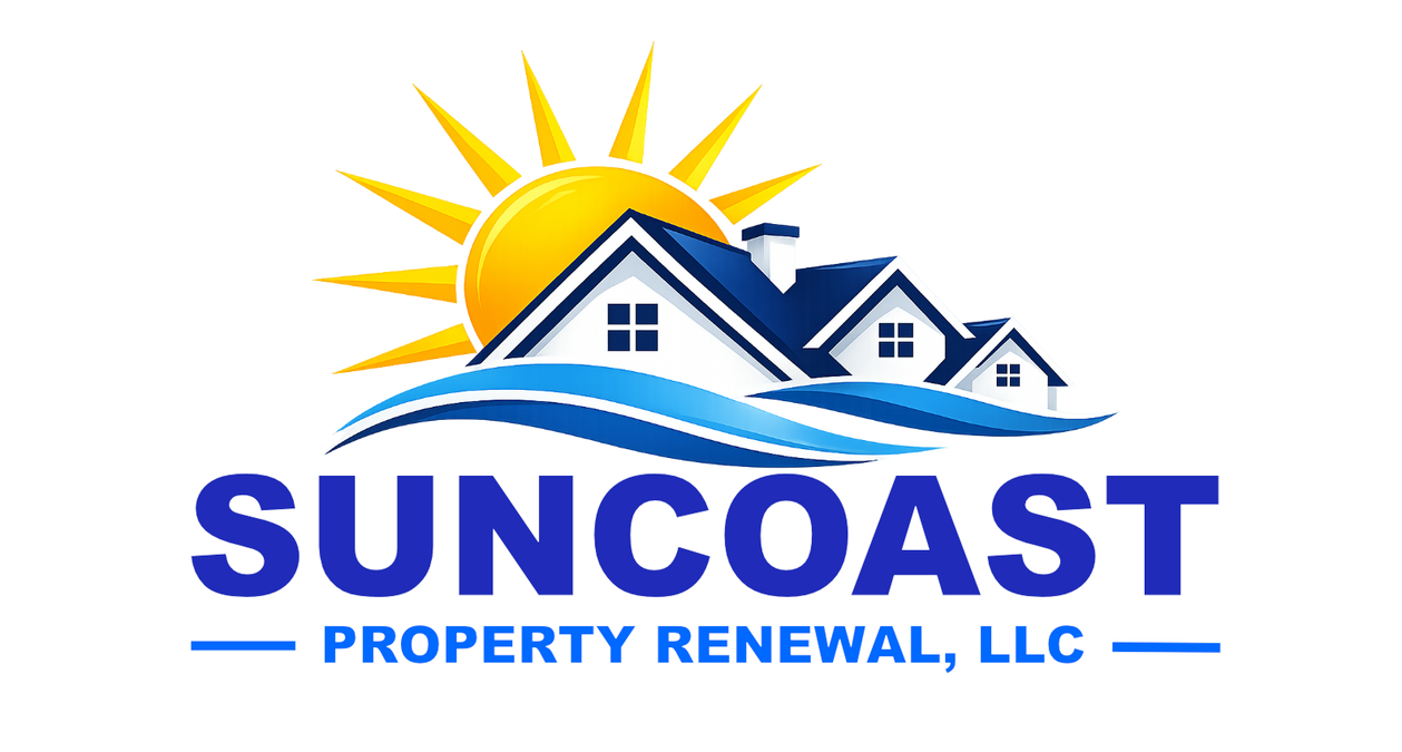 Suncoast Property Renewal LLC pressure washing and exterior cleaning