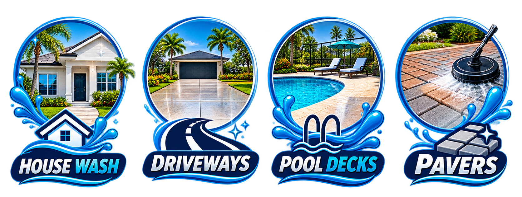 Suncoast Property Renewal LLC pressure washing and exterior cleaning